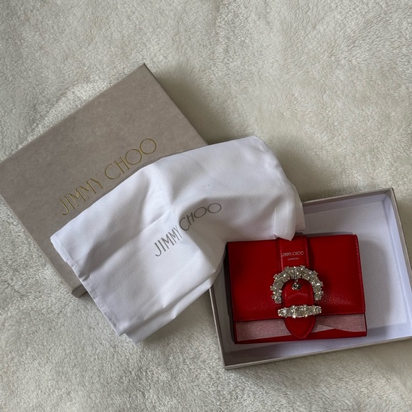 {Jimmy Choo} Cheri Foldable Wallet - Picture 2 of 8